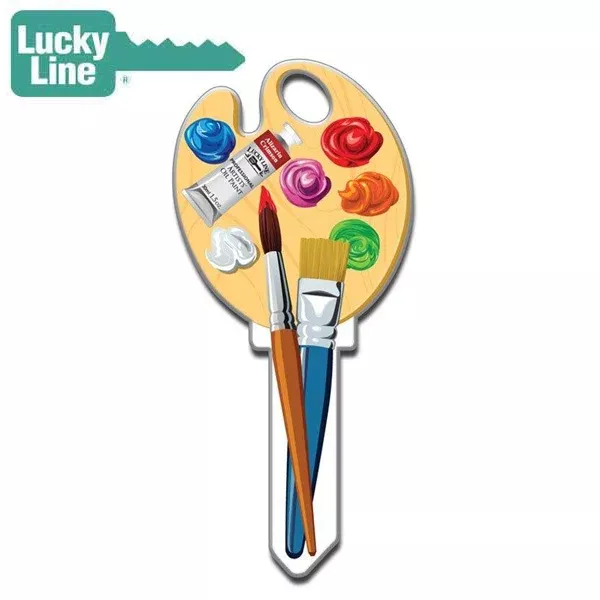 *Discontinued* LuckyLine - B138S - Key Shapes - Artist - Schlage - SC1 - 5 Pack