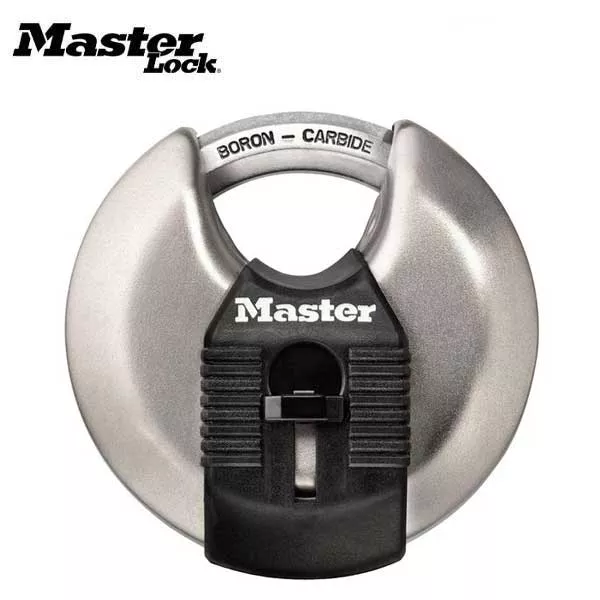 *Discontinued* Master Lock - M40 Magnum Discus Padlock - 2-3/4in (70mm) Wide - Stainless Steel