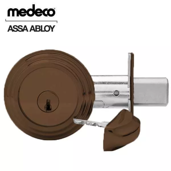 *Discontinued* Medeco - 11TR534T - Maxum Residential - M3 - Captive Deadbolt - 2 3/4" Backset - 13 - Oil Rubbed Bronze - DLT Keyway - Grade 1