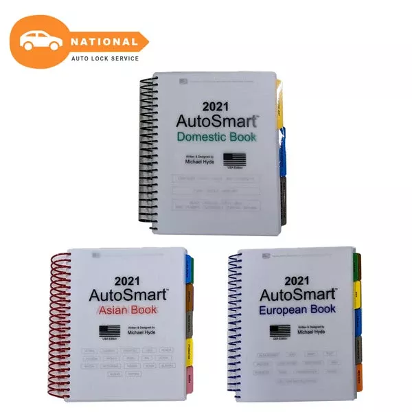 *Discontinued* Michael Hyde - 2021 AutoSmart 3 Book Set - Asian, European & Domestic books