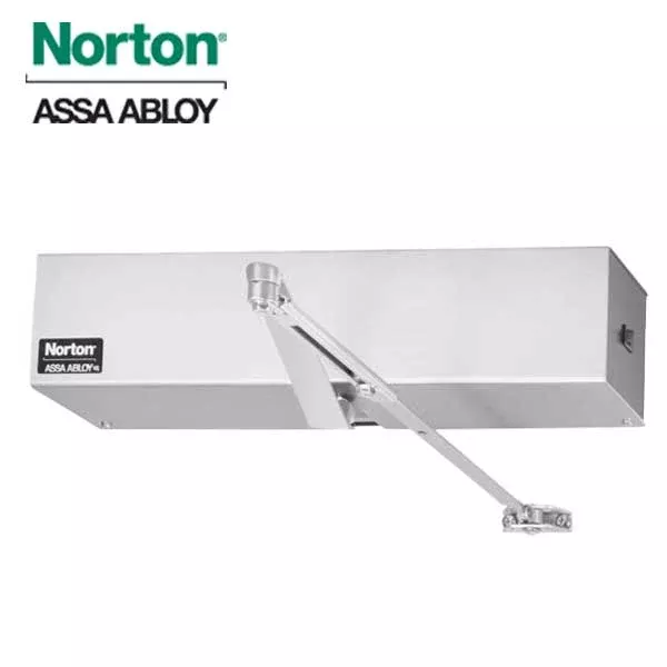 *Discontinued* Norton - 5630 - Low-Energy Push Side Door Operator - Double Lever Arm - Interior Doors - Satin Aluminum