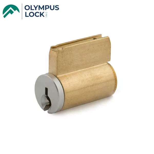 *Discontinued* Olympus - T54C - T-Knob Replacement Cylinder Core - N Series National - 26D - Satin Chrome - KA 103 - Grade 1