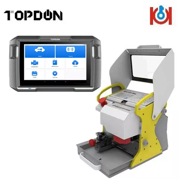 *Discontinued* SEC-E9-PRO Automatic Key Cutting Machine (Generation V) & T-Ninja Pro - Automotive Key Programmer - Device Bundle