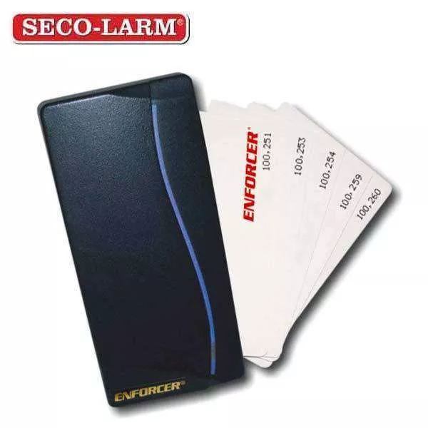 *Discontinued* Seco-Larm - Access Control Stand-Alone PROX Card Reader - 100 Users - Weatherproof - Sealed Housing - 10 Cards Included