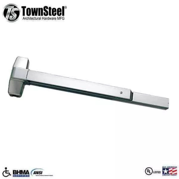 *Discontinued* TownSteel - ED5500 - Panic Exit Device Push Bar - 36" -Satin Stainless -Grade 1