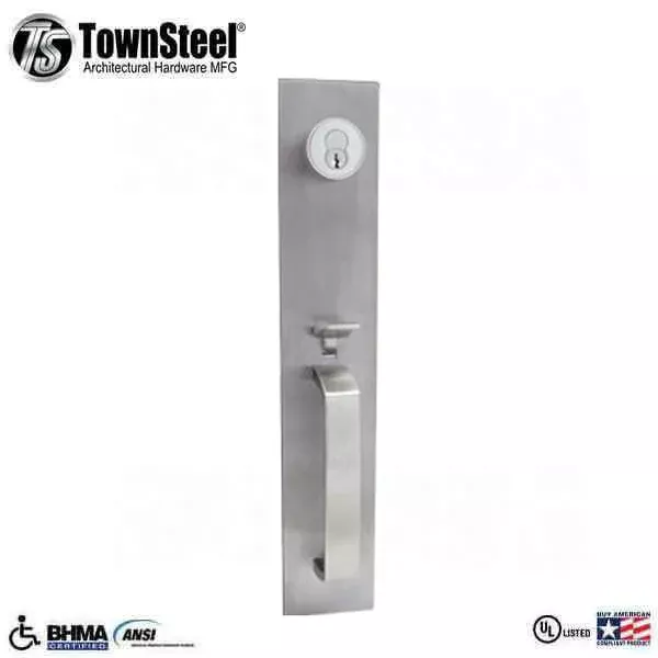 *Discontinued* TownSteel - ED5500T -Thumbpiece Exit Trim - for ED5500/ED5600 Exit Devices- StoreroomFunction- Satin Chrome - Grade 1
