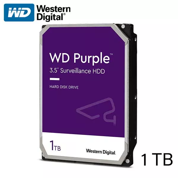 *Discontinued* Western Digital / Surveillance Hard Drive / 1 TB / WD10PURX