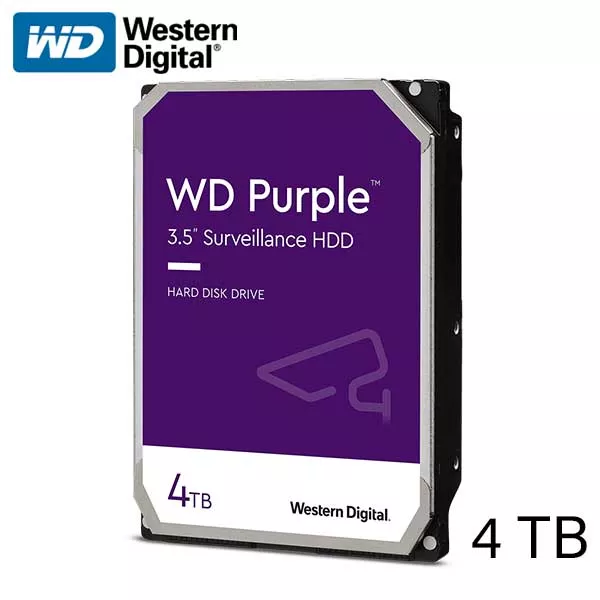 *Discontinued* Western Digital / Surveillance Hard Drive / 4 TB / WD40PURX