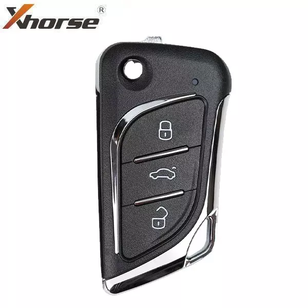 *Discontinued* Xhorse - Lexus Knife Style / 3-Button Universal Remote Flip Key for VVDI Key Tool (Wired)