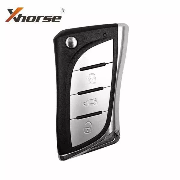 *Discontinued* Xhorse VVDI Super Remote / Lexus Style / 3-Button Universal Flip Key / XT27 XT27A66 Super Chip for VVDI Tools