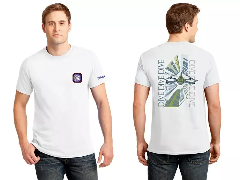 DIVE DIVE DIVE Shirt: XX Large