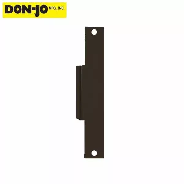 Don-Jo - Electric Strike Filler Plate - 9" x 1 3/8" - Duro Coated