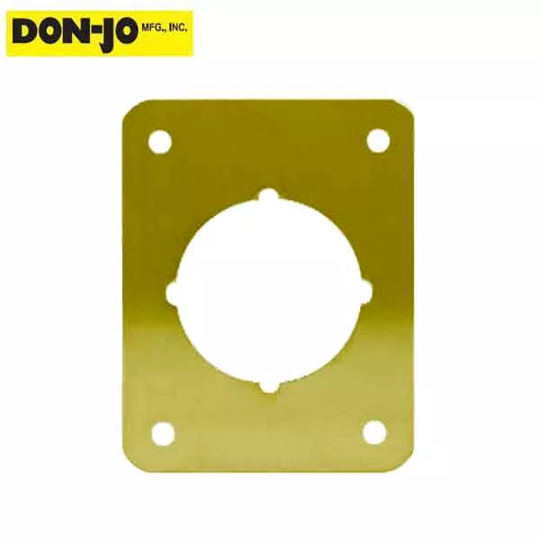 Don-Jo - Remodeler Plate #13545- 605 - Gold/Brass (RP-13545-605)