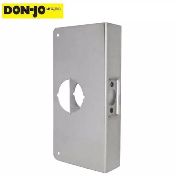 Don-Jo - Wrap Around - #1 - 2-3/8" -1-3/8" Doors - Silver (1-S-CW)