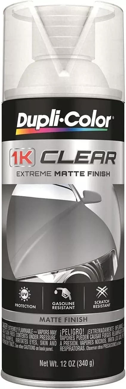 Dupli-Color - 1K Extreme Clear Coat Matte Finish 12oz Can