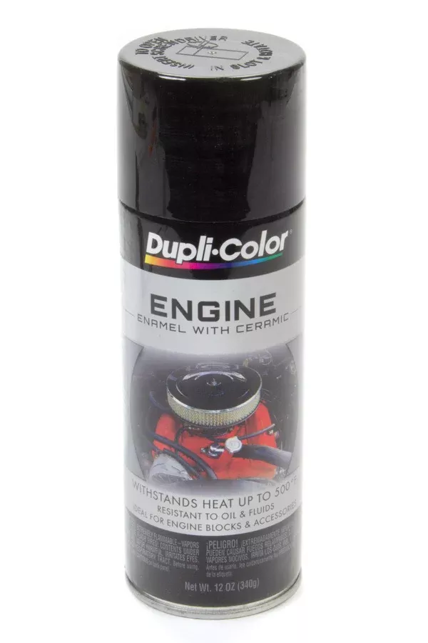 Dupli-Color - Gloss Black Engine Paint 12oz