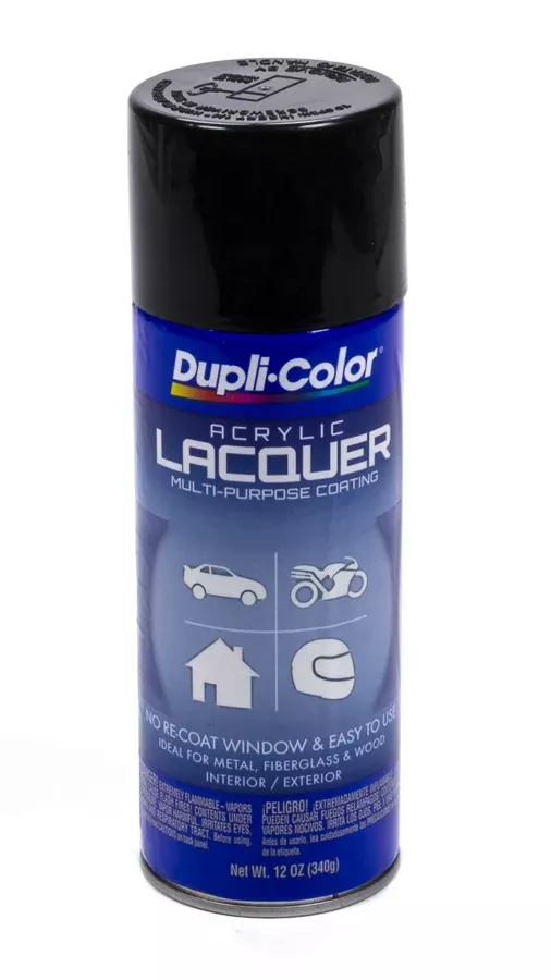 Dupli-Color - Gloss Black Lacquer Paint 12oz