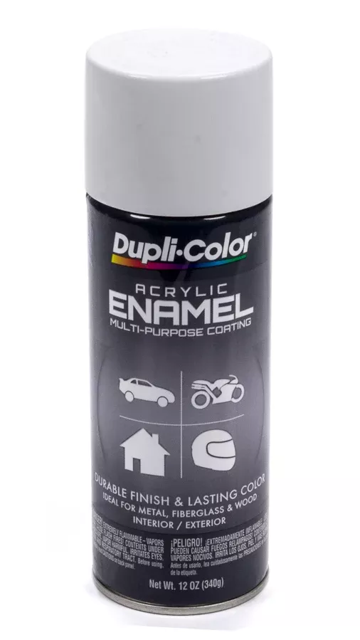 Dupli-Color - Gloss White Enamel Paint 12oz