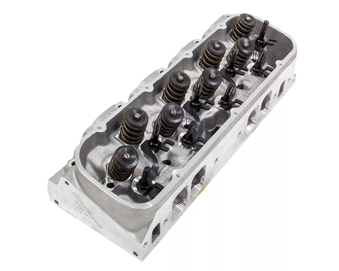 Edelbrock - BBC 24 Degree Victor Cylinder Head - Assm.