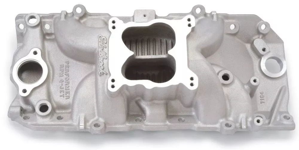 Edelbrock - BBC Performer RPM 2-O Q-Jet Manifold - 396-502