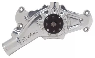 Edelbrock - BBC Water Pump - Short- R/R- Polished