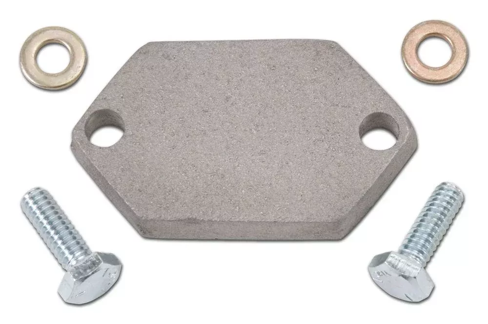 Edelbrock - Choke Block-Off Plate - Ford 351M/400