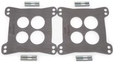Edelbrock - Dual Quad Insulator Kit