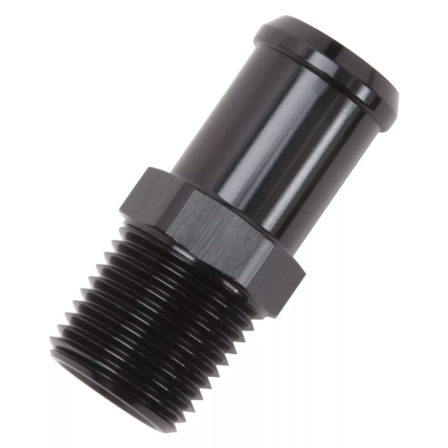 Edelbrock - Hose End Straight 3/4in Barb to 1/2in NPT Male