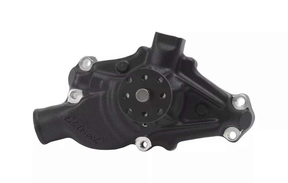 Edelbrock - SBC Water Pump - Short Black