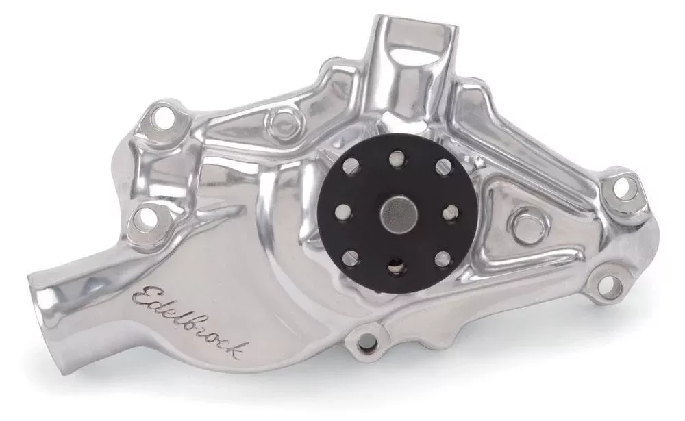 Edelbrock - SBC Water Pump - ShortPolished