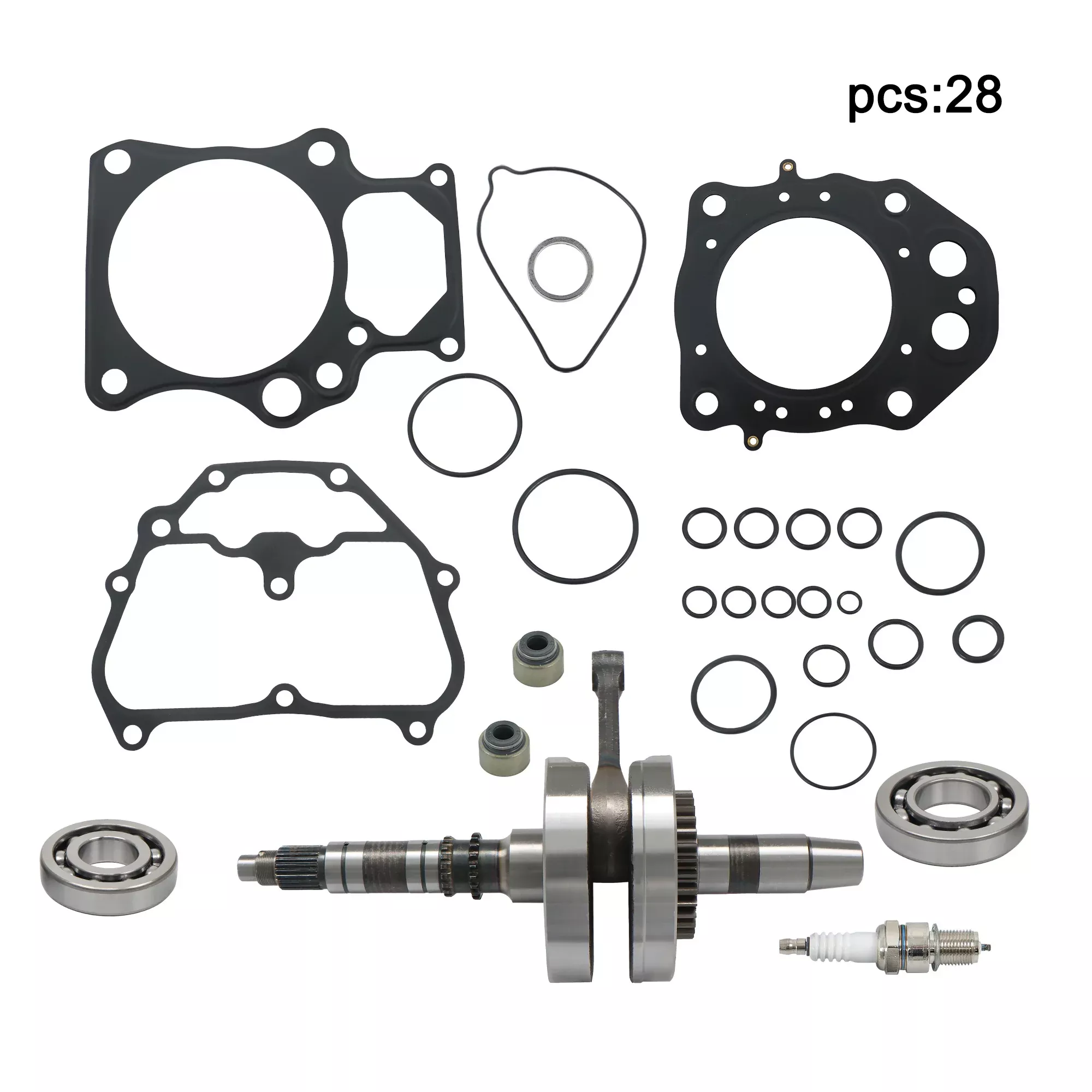 Engine Rebuild Kit Crankshaft bearing For 14-23 Honda TRX420 TE FM 13000-HR5-CC0