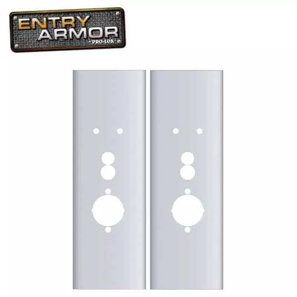 Entry Armor - Flat Plates for Trilogy Alarm Lock - Set Of 2