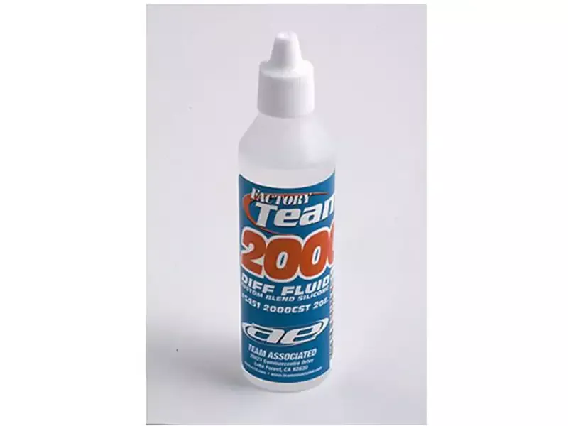 Factory Team Silicone Diff Fluid, 2,000 cSt 2oz
