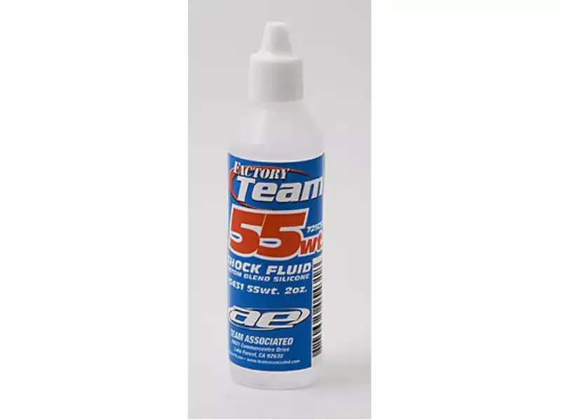 Factory Team Silicone Shock Fluid, 55Wt (725 cSt) 2oz