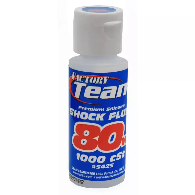 Factory Team Silicone Shock Fluid, 80Wt (1000 cSt) 2oz