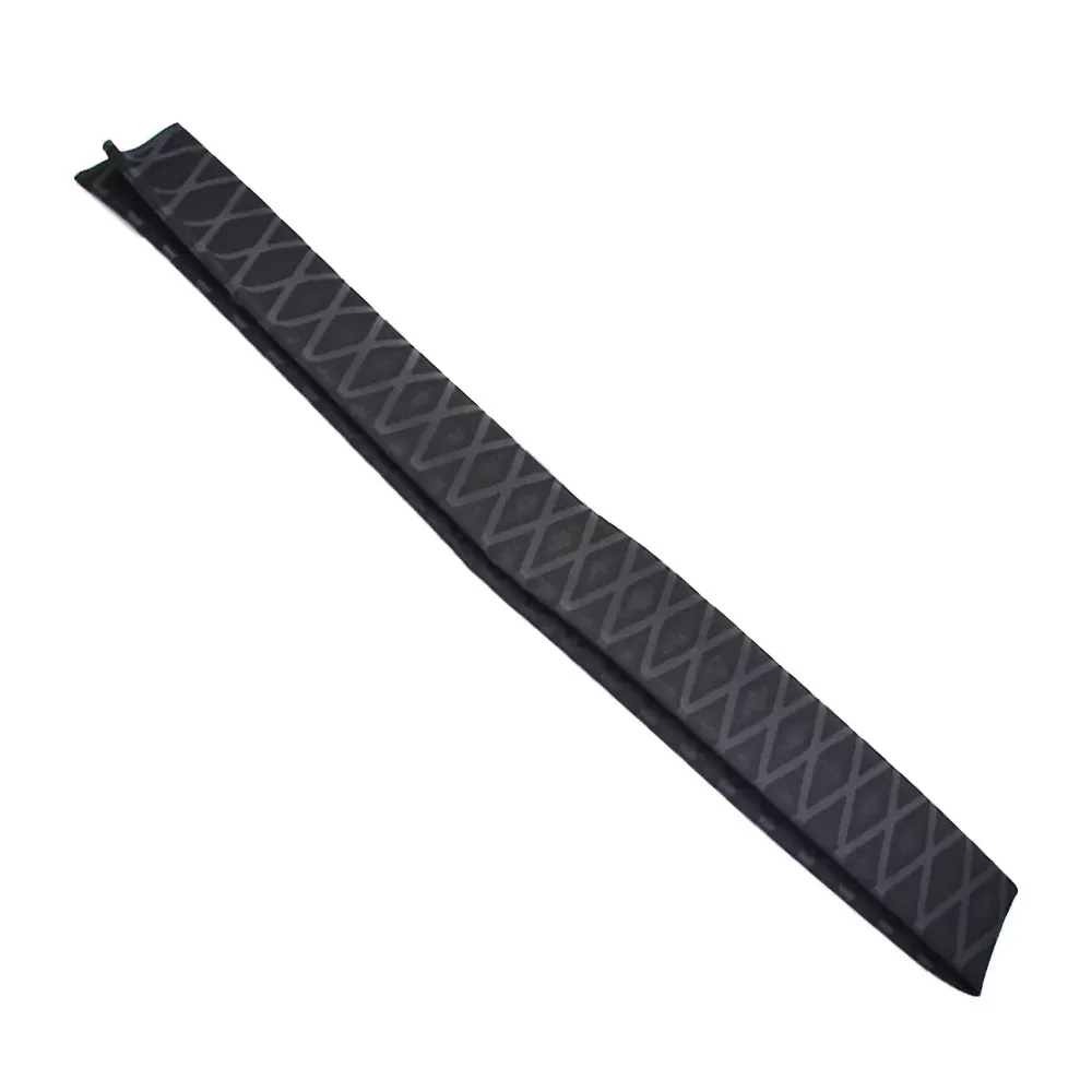Flat Width 80mm Durable 39'' Black Heat Shrinkable Wrap Tube For Rod Grip US
