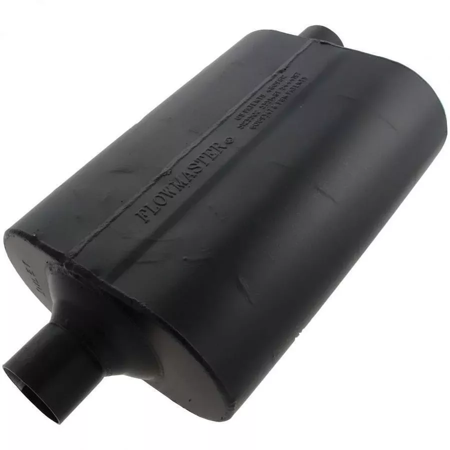 Flowmaster - 60 Delta Flow- 2.25 Center In / 2.25 Offset Out - Moderate Sound