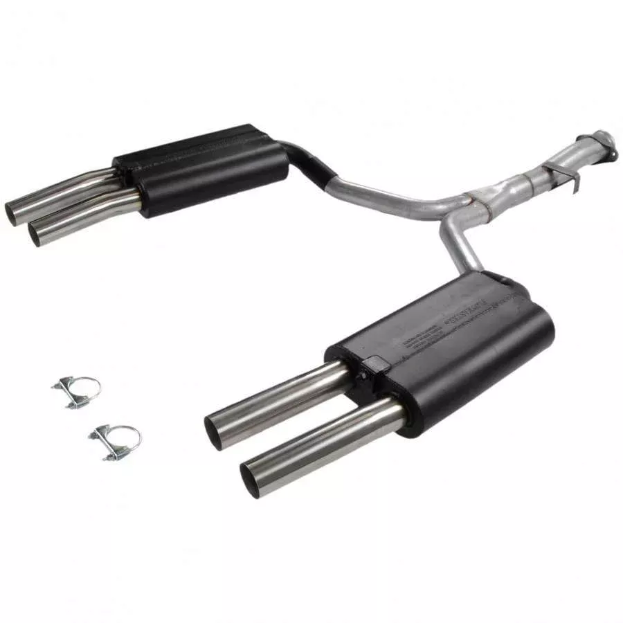 Flowmaster - Fits 1986-1990 Chevrolet Corvette with 5.7L engine. - Mild sound