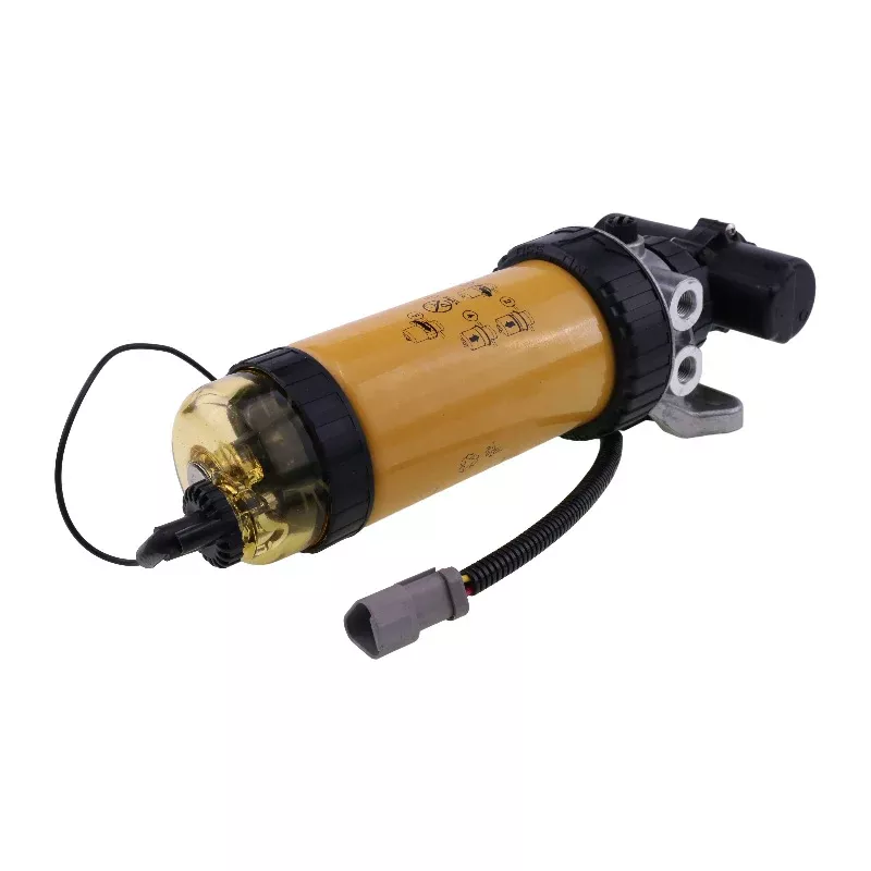 Fuel Pump and Fuel Filter Assembly 228-9129 for Caterpillar CAT Engine 3054 3046 Loader 414E 416E 420E 428E 430D 432D 432E 434E 442D 442E 444E