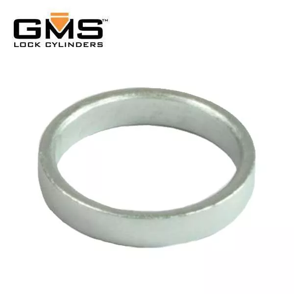 GMS - 1/4" Blocking Collar Ring For Mortise Cylinders - 26D - Satin Chrome (PACK OF 10)