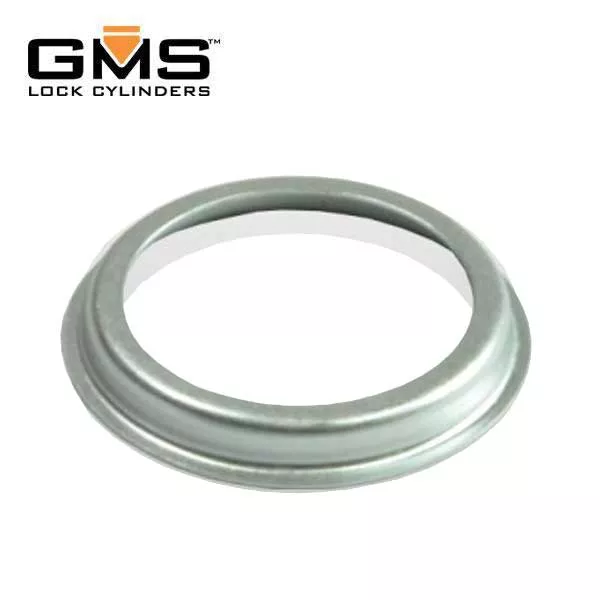 GMS - 1/8" Trim Collar Ring For Mortise Cylinders - 26D - Satin Chrome (PACK OF 10)