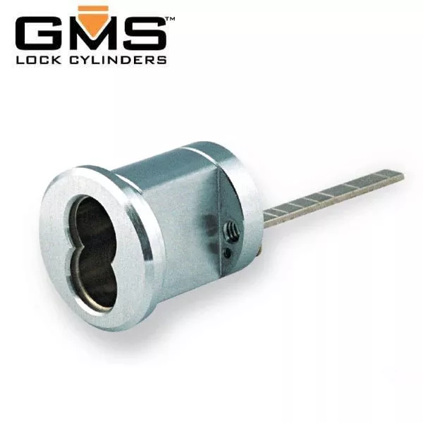 GMS - SFIC Rim Housing - 1-1/8" - 6-Pin - 26D - Satin Chrome - AR Cam