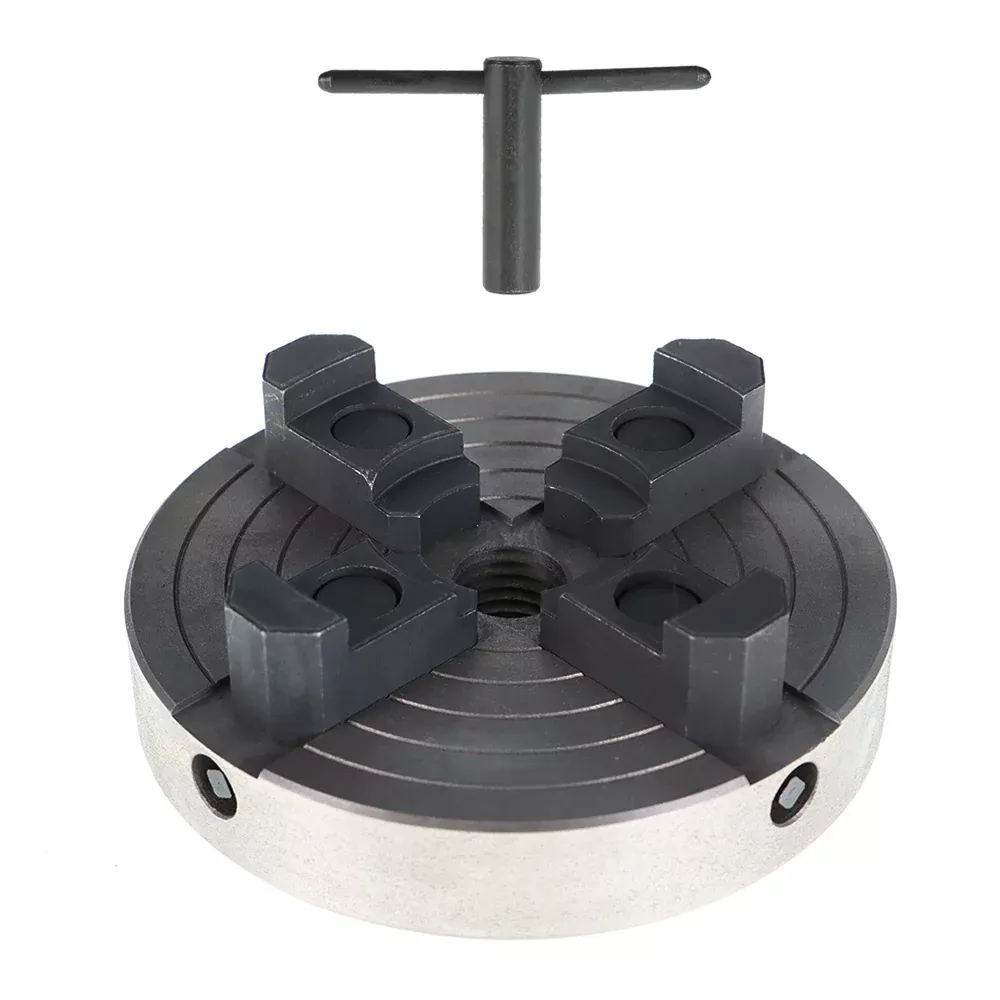 High Quality Chucks 6" 4 Jaw Single Moving Chuck ( 1-8 Tpi ) 5.35 Lbs
