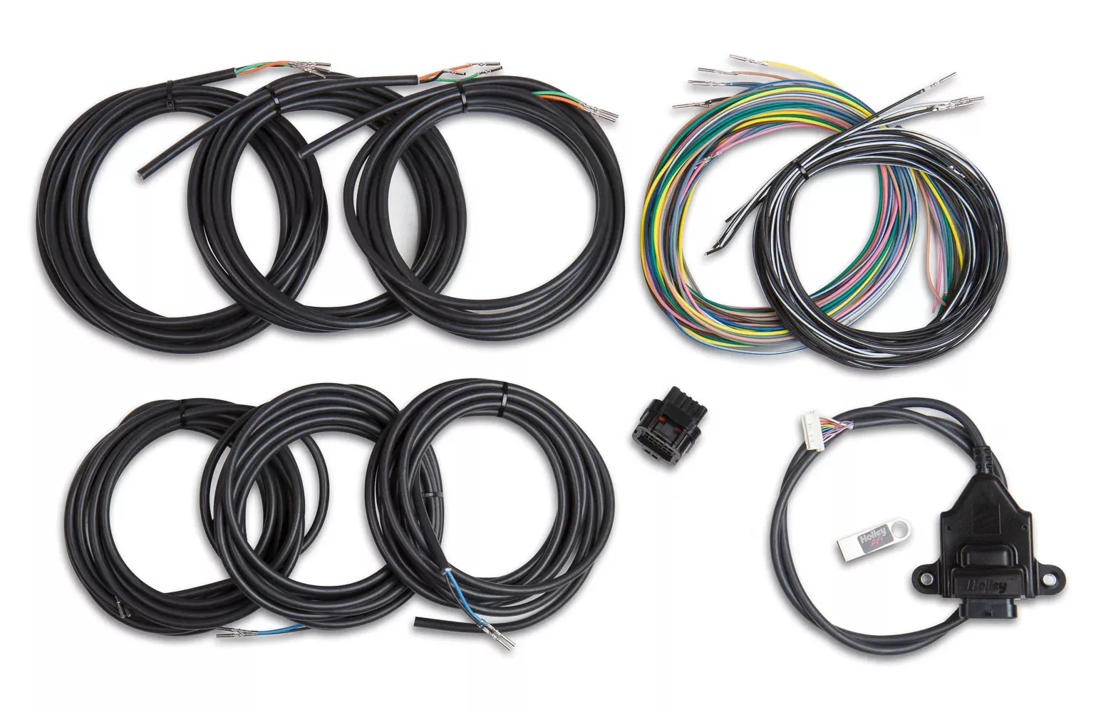 Holley EFI - Digital Dash I/O Adapter with unterminated Vehicle Harness