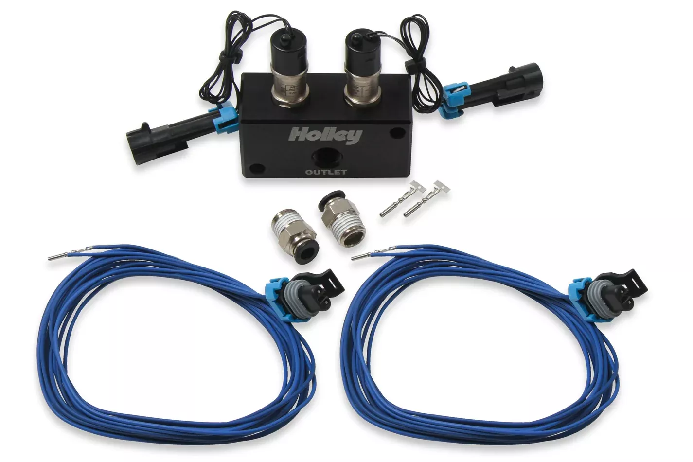 Holley EFI - Holley EFI High Flow Dual Solenoid Boost Control Kit