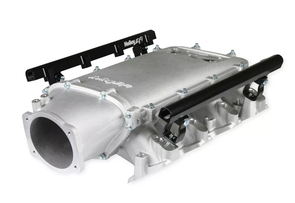 Holley EFI - Holley Modular Ultra Lo-Ram EFI Manifold LS1/2/6