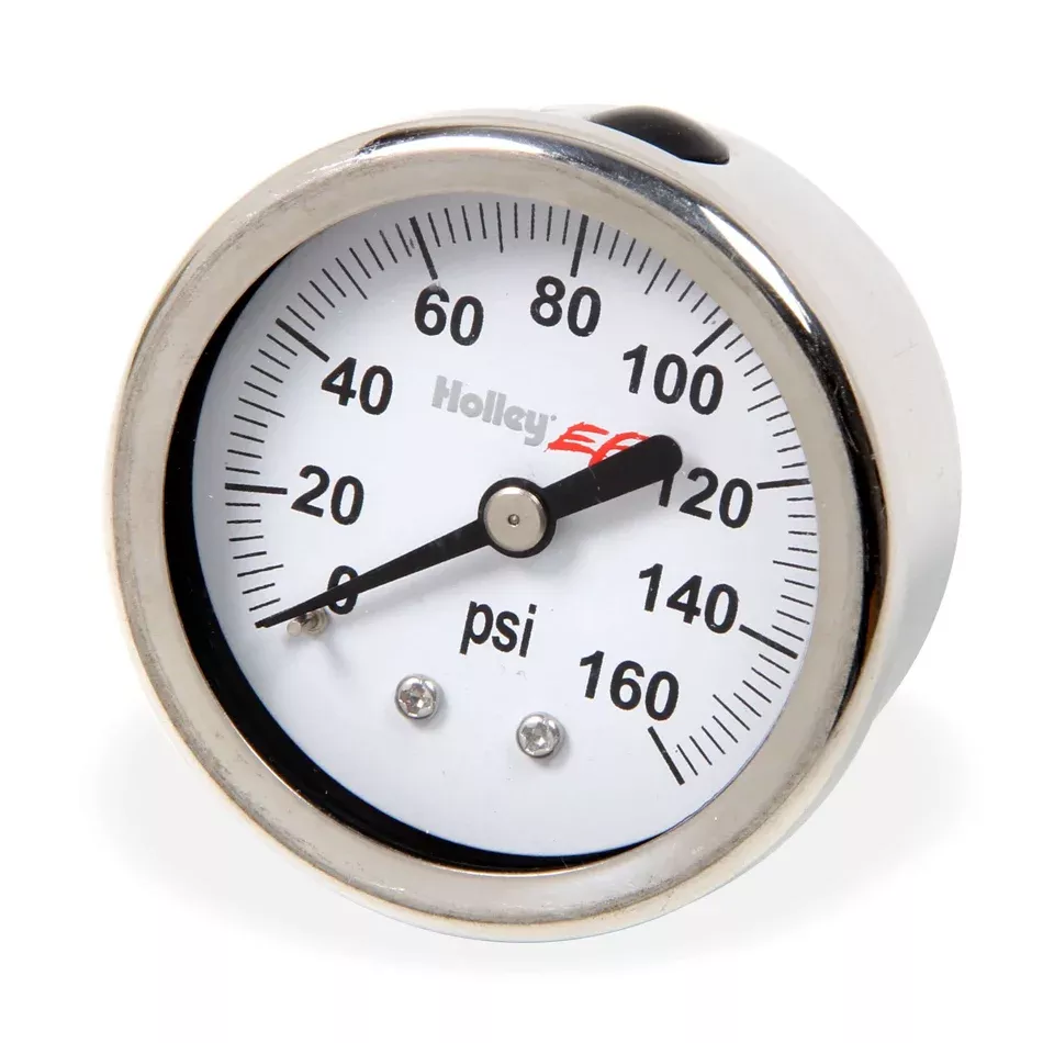 Holley EFI - Liquid-filled - 0-160 PSI