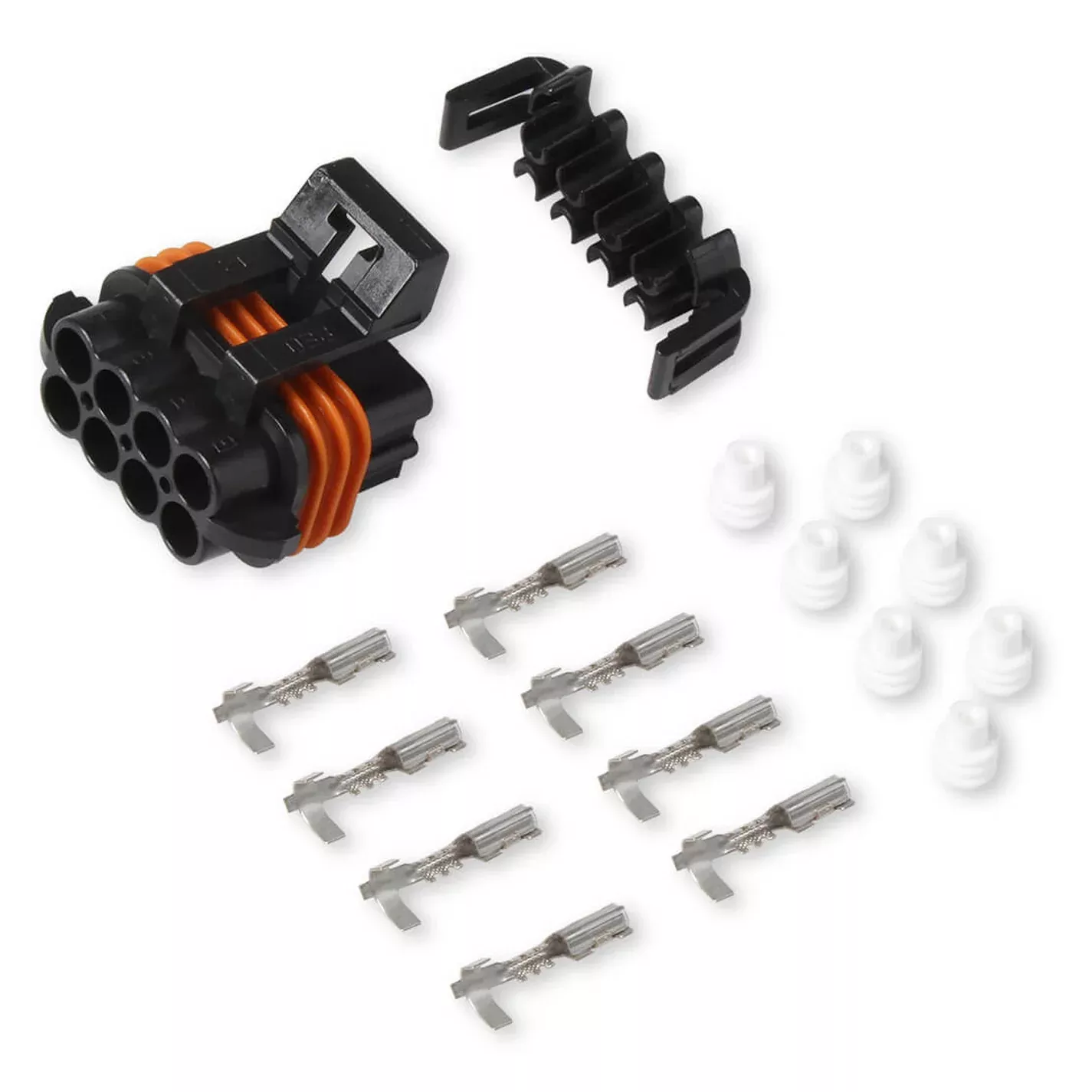 Holley EFI - METRIPACK, 8 CAVITY, FEMALE, BLACK
