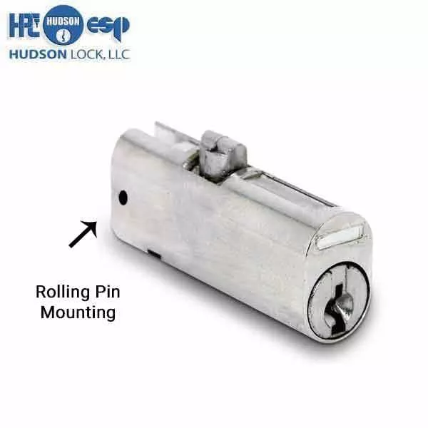HPC - File Cabinet Lock w/ Rolling Pin (1-3/4") - (HON F26 / CHICAGO 5001LP)
