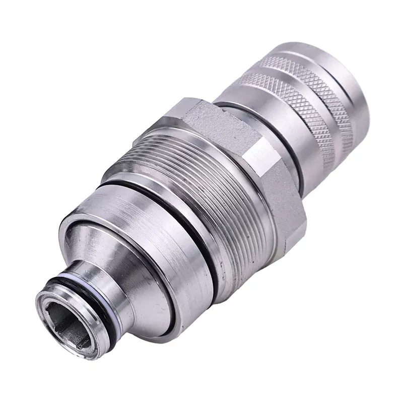 Hydraulic Quick-Connect Coupler AT406475 for Yanmar Engine 4TNV84T John Deere Loader 320E 323E 328E 326E 329E 332E 318E 333E 319E 333P 334P